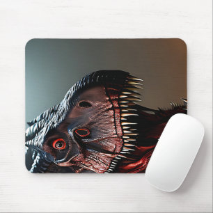 Scary Tyrannosaurus Rex Face, Mousepad