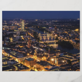 Scencen Frankfurt Night Scrapbook Paper