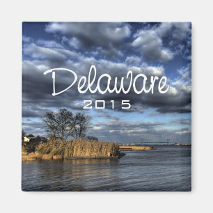 Scenic Delaware EUA - Ano de Mudança de Imã de gel