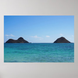 Scenic Hawaii Ocean View Poster