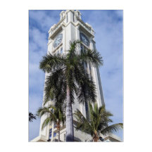 Scenic Honolulu Hawaii Acrylic Wall Art 10 x 14