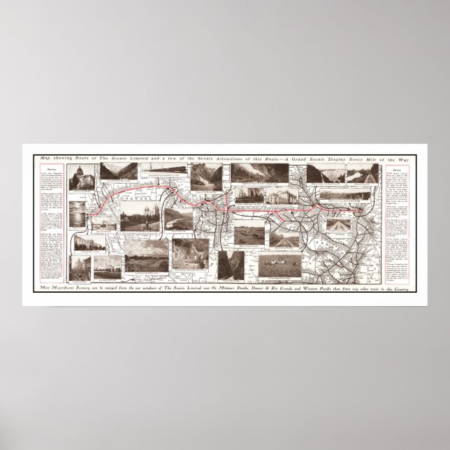 Scenic Limited Route – Poster (Frente)