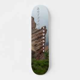 Scenic Red Rocks Colorado Skateboard