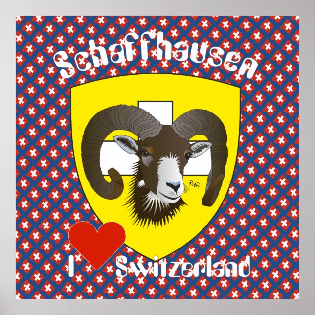 Schaffhausen - Schweiz - Suisse - Svizzera Poster (Frente)