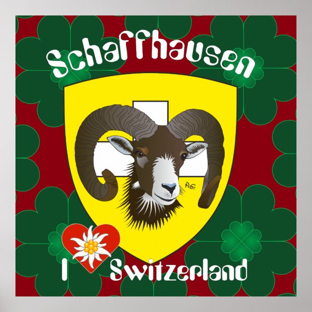 Schaffhausen - Schweiz - Suisse - Svizzera Poster (Frente)
