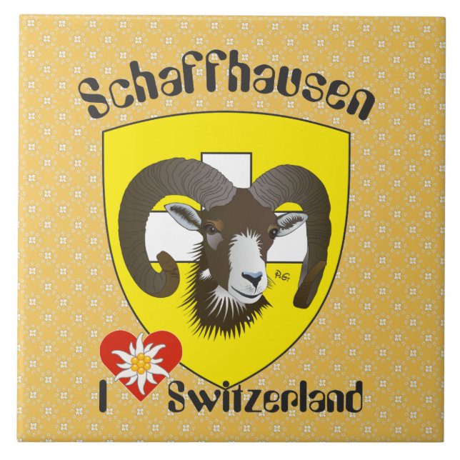 Schaffhausen - Suíça Suisse - Svizzera lajota (Frente)