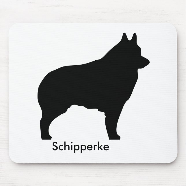 Schipperke Mousepad (Frente)