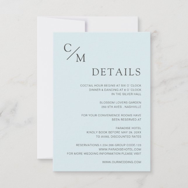 Schlicht elegante Monogramm (Frente)