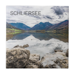 Schliersee Bavaria Lake Alemanha Panorama Souvenir