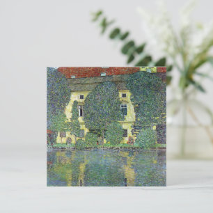 Schloss Kammer sobre o Attersee III por Gustav Kli