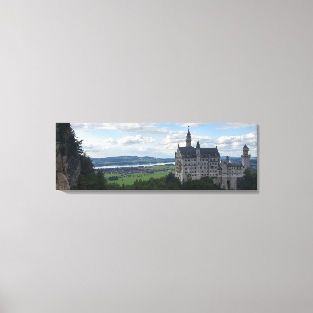 Schloss Neuschwanstein Canvas Panorama (Frente)