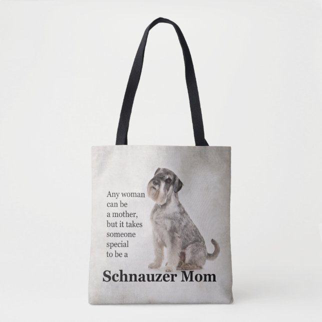 Schnauzer Mãe Bolsa (Frente)
