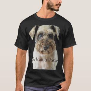 Schnauzer Poodle Camiseta de cão Schnauzer Poodle