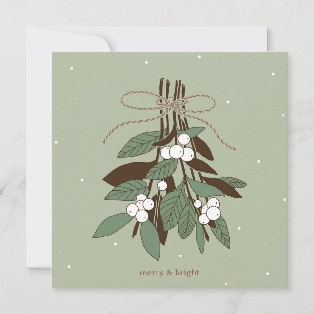 Schneebeeren. Karte. (Frente)