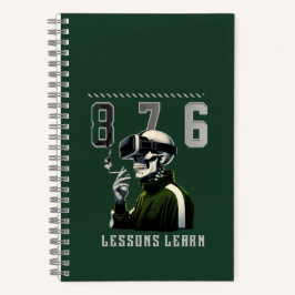 School 876 LESSONS LEARN Spiral Notebook