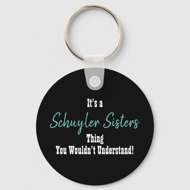 Schuyler Sisters Chaveiro (Frente)