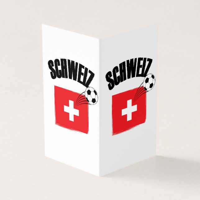 Schweiz Fussball Switzerland Soccer Flag (Exterior)