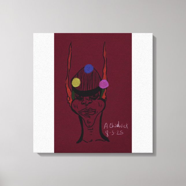 Sci-fi Futuristic Traveler Stretched Canvas Print (Frente)