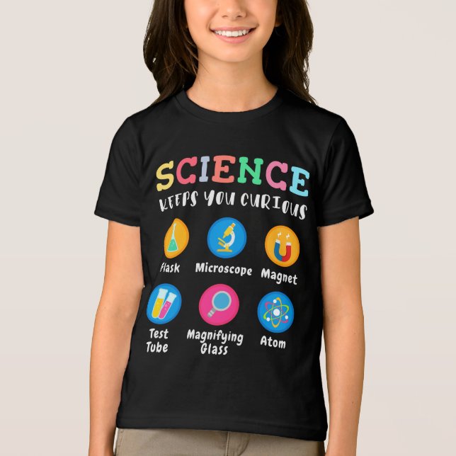Science keeps you curious (Frente)