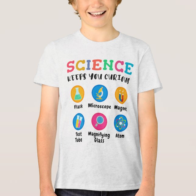 Science keeps you curious (Frente)