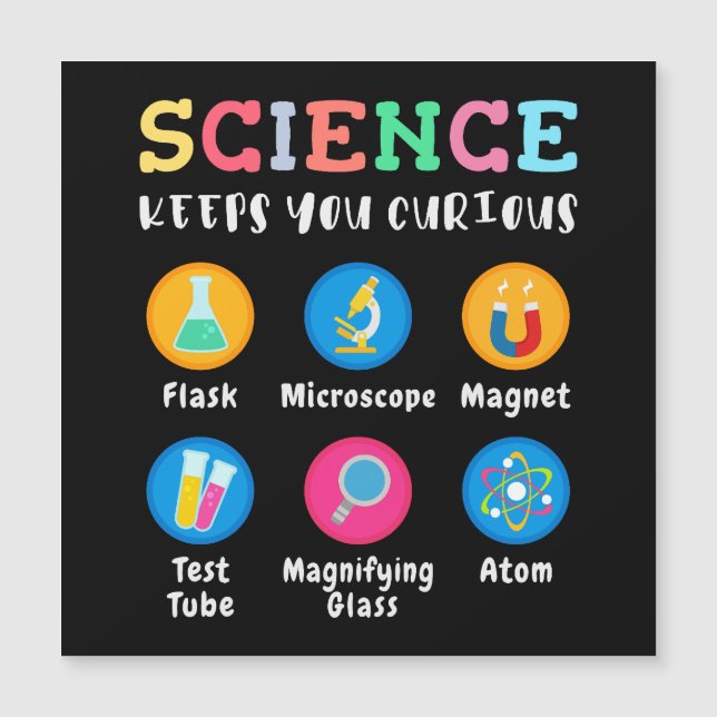Science keeps you curious (Frente)