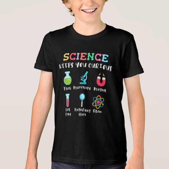 Science keeps you curious (Frente)