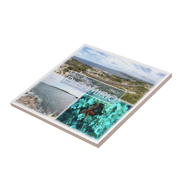 SCL025 PLEMMIRIO, Mosaico, Sicília, (Lateral)