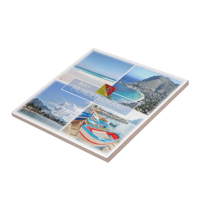 SCL029 MONDELLO GULF, Mosaico, Sicília, (Lateral)