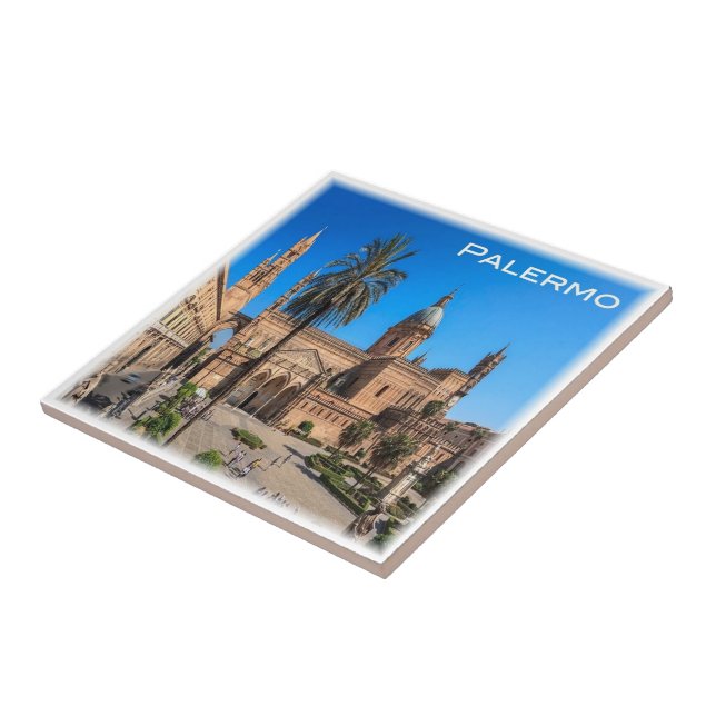 SCL030 PALERMO, Panorama, Sicília, Itália (Lateral)