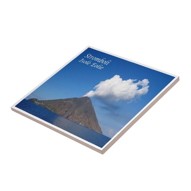 SCL036 STROMBOLI, Sicília, Itália, (Lateral)