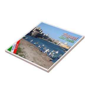 SCL057 TRAPANI, Cidade Antiga, Sicília,