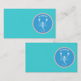 Scorpio Cartão de visita