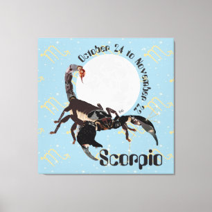 Scorpio October 24 to novembros de 22 Canvas