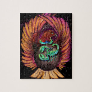 Scorpio Zodiac - Sinal de Jigsera Quebra-cabeça