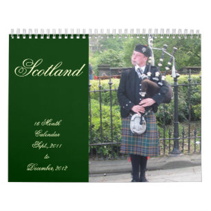Scotland calendário de 16 meses