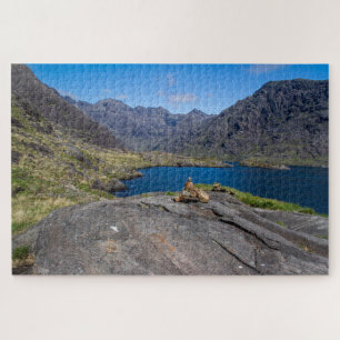 Scotland Jigsaw Quebra-cabeça - Loch Coruisk, isl