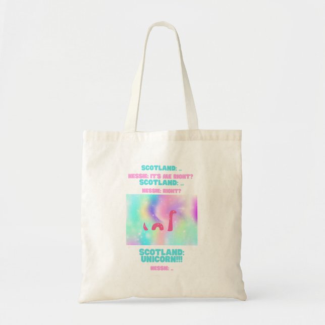 Scotland Nessie/Unicorn Bolsa (Frente)