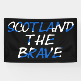 Scotland The Brave on Scottish Flag bnrcnt