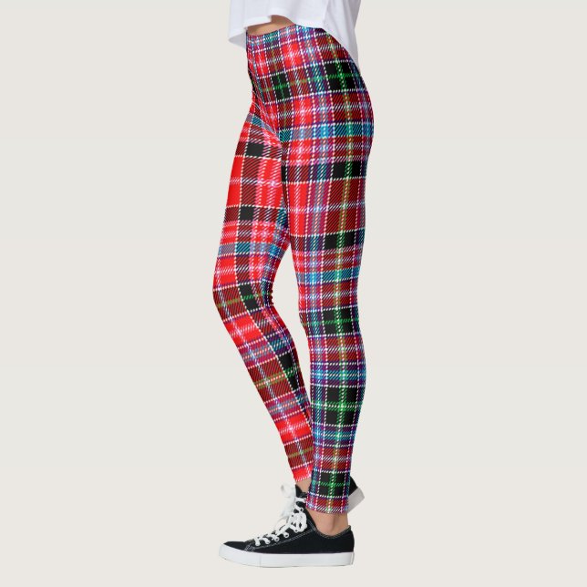 Scotstee Clan Aberdeen Tartan Women Leggings (Esquerda)