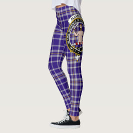 Scotstee Clan Allardice Crest Tartan Women Legging