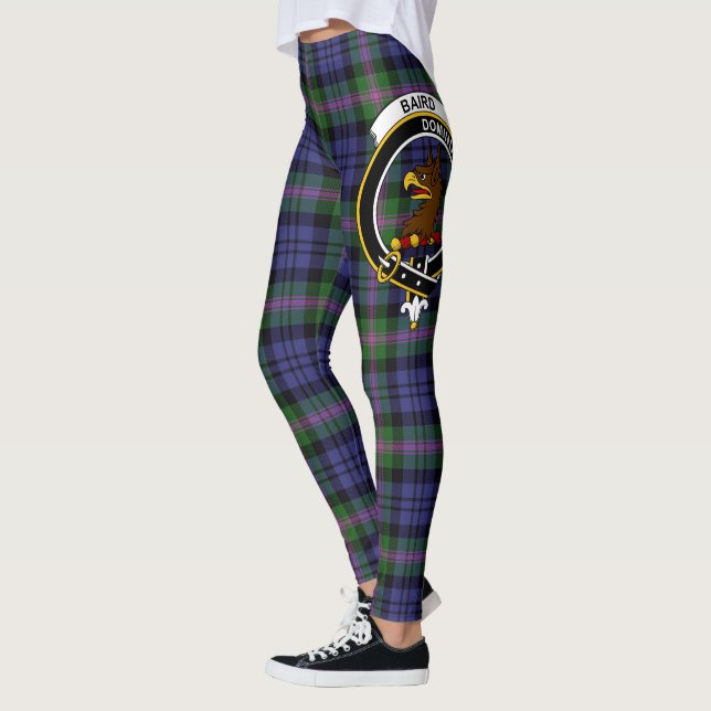 Scotstee Clan Baird Crest Tartan Women Leggings (Esquerda)