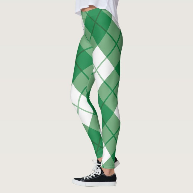 Scotstee Clan Bias Tartan Women Leggings (Esquerda)