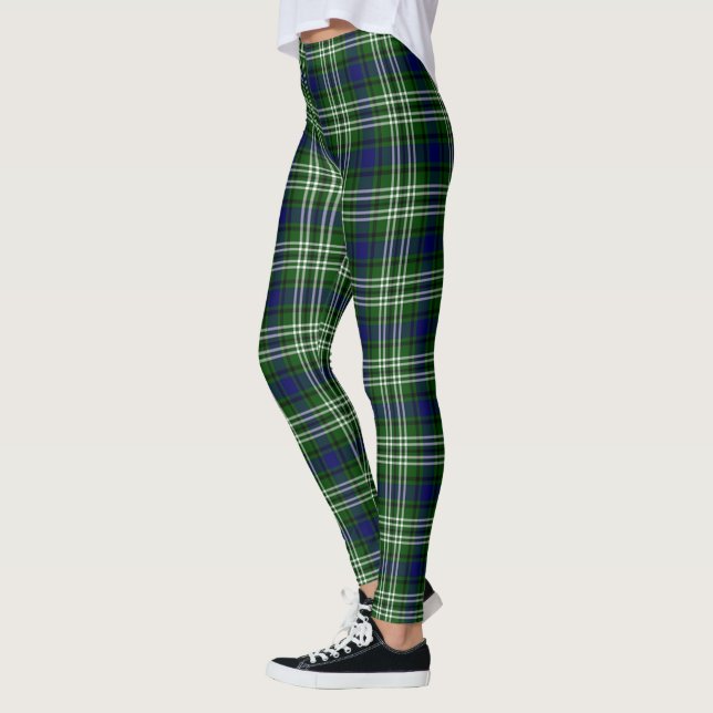 Scotstee Clan Blackadder Tartan Women Leggings (Esquerda)