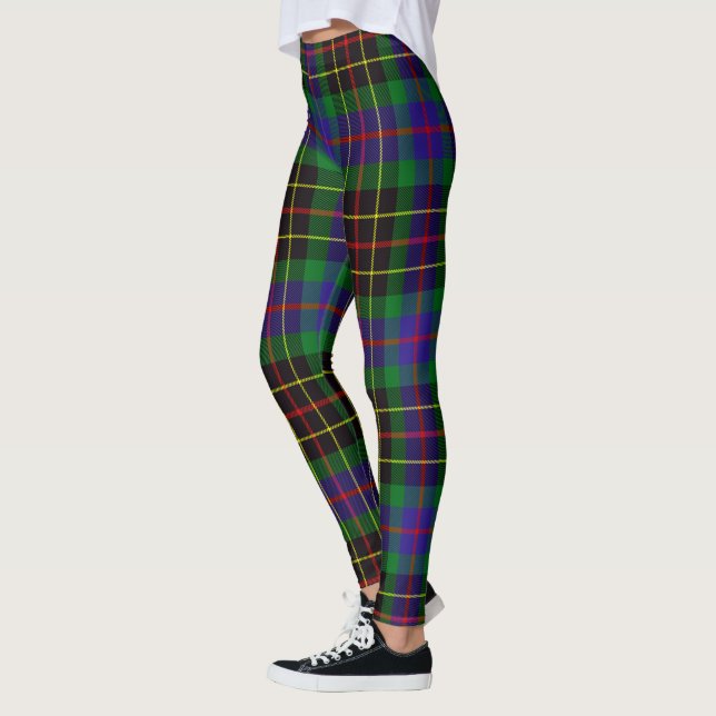 Scotstee Clan Brodie Hunting Tartan Women Leggings (Esquerda)