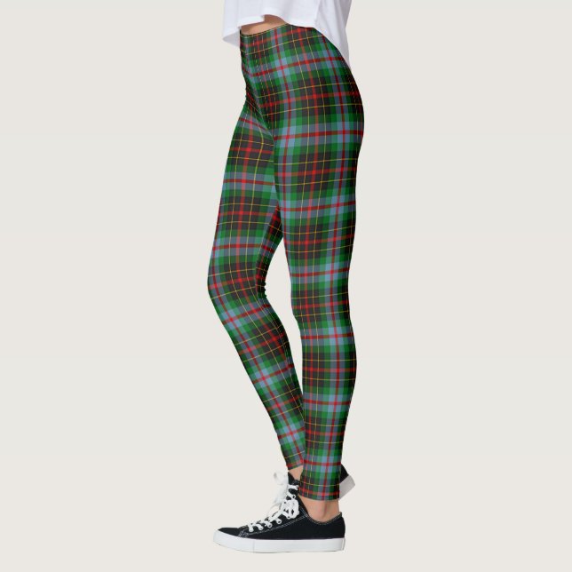 Scotstee Clan Brodie Modern Tartan Women Leggings (Esquerda)