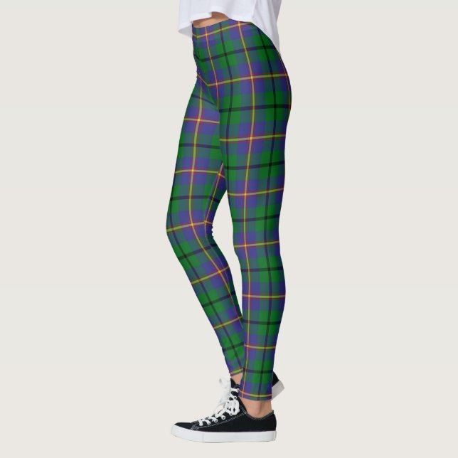 Scotstee Clan Carmichael Tartan Women Leggings (Esquerda)