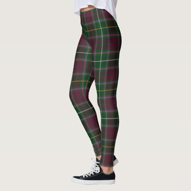 Scotstee Clan Carruthers Tartan Women Leggings (Esquerda)
