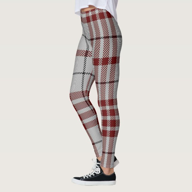 Scotstee Clan Clayton Tartan Women Leggings (Esquerda)
