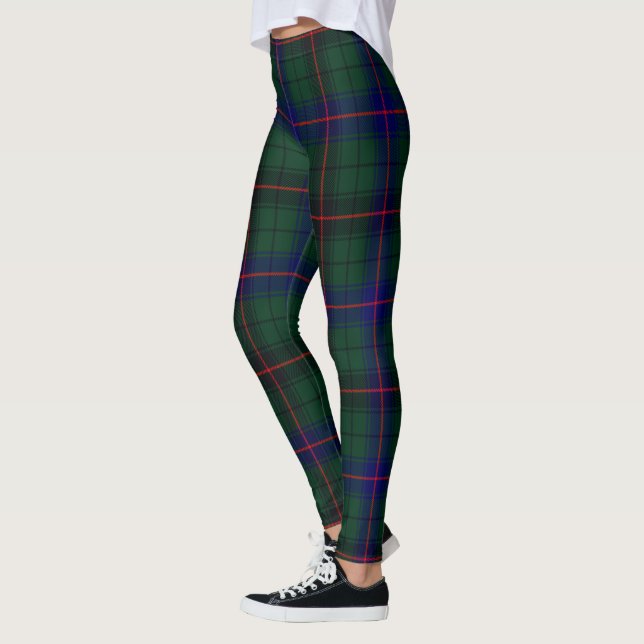 Scotstee Clan Davidson Modern Tartan Women Legging (Esquerda)