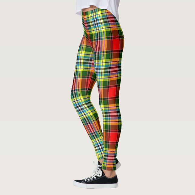 Scotstee Clan Dundee Tartan Women Leggings (Esquerda)